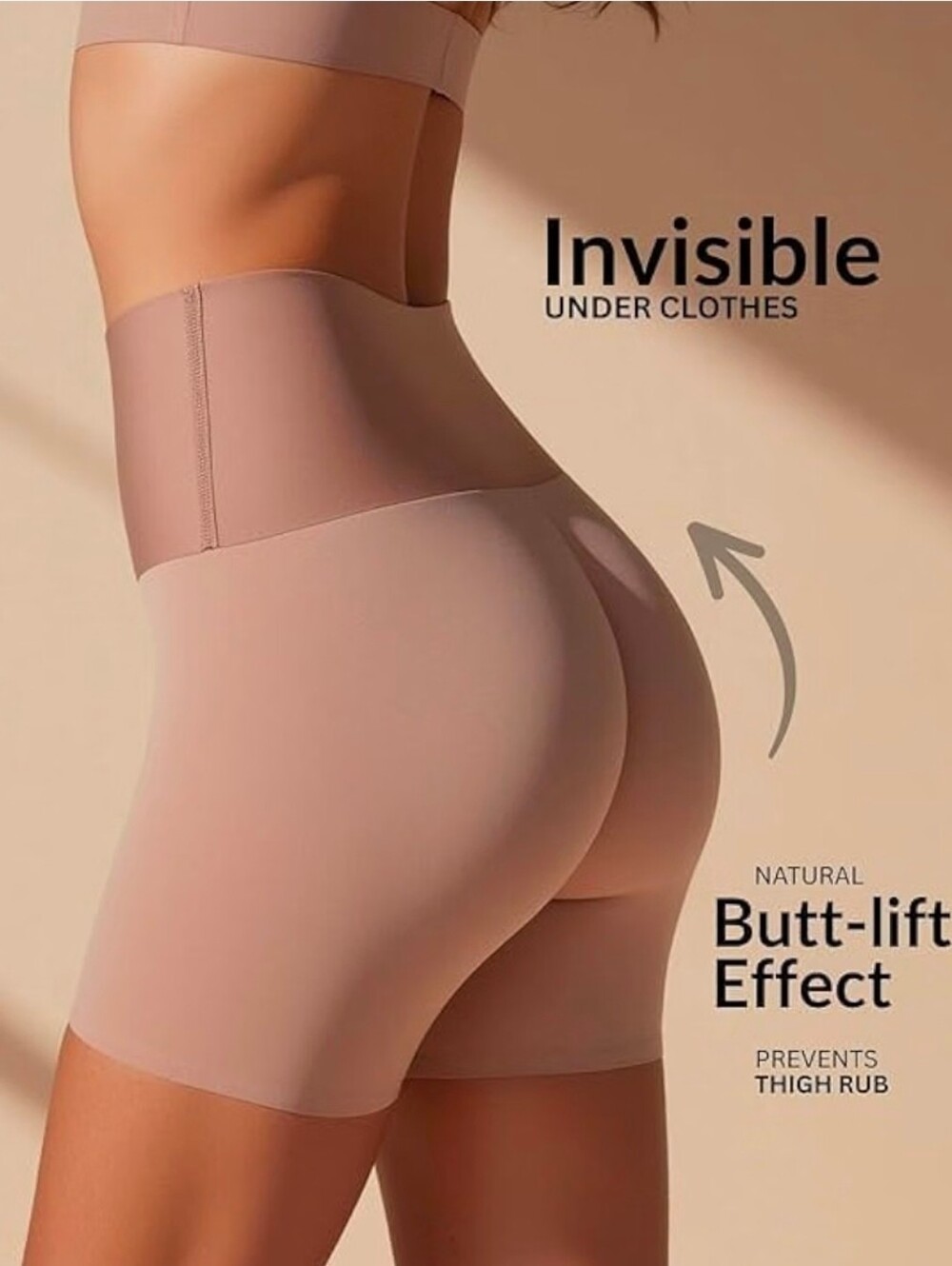 Bella High-Waist Sculpting Shapers - Tan